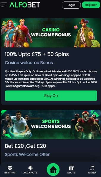 Alfobet Promotions Sportsbook UK