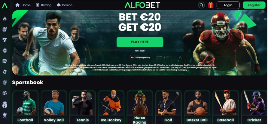 Alfobet Sports Uk Registration Step1