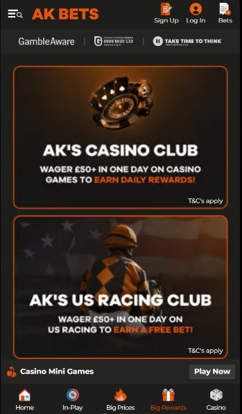 AKBets Rewards Sportsbetting United Kingdom