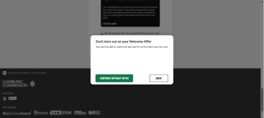 Unibet Registration UK Sports Step5