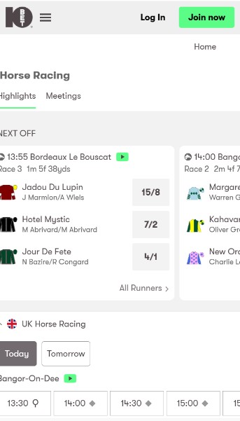 10bet UK Horse Racing