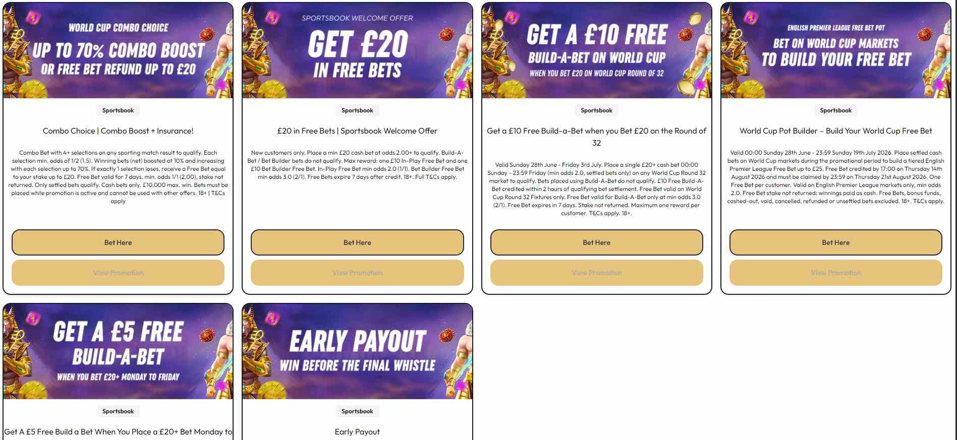 Jackpot Mobile Sports Promotions UK pc