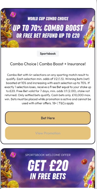 Jackpot Mobile Sports Promotions