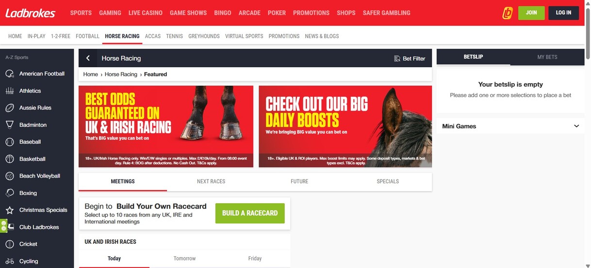 Ladbrokes UK Horse Racing pc