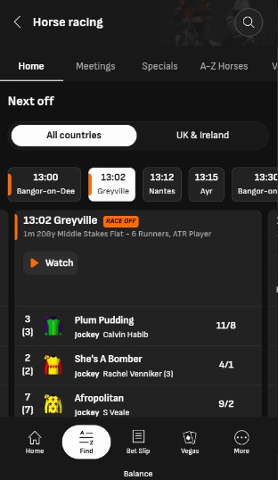 Livescorebet UK Horse Racing