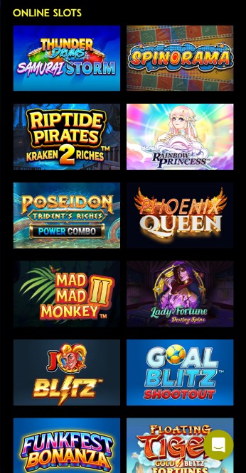 Vegas Mobile Casino UK Slots mobile