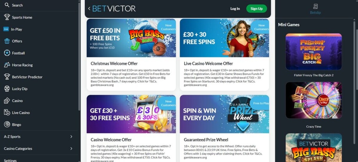 Betvictor Welcome Offer Uk