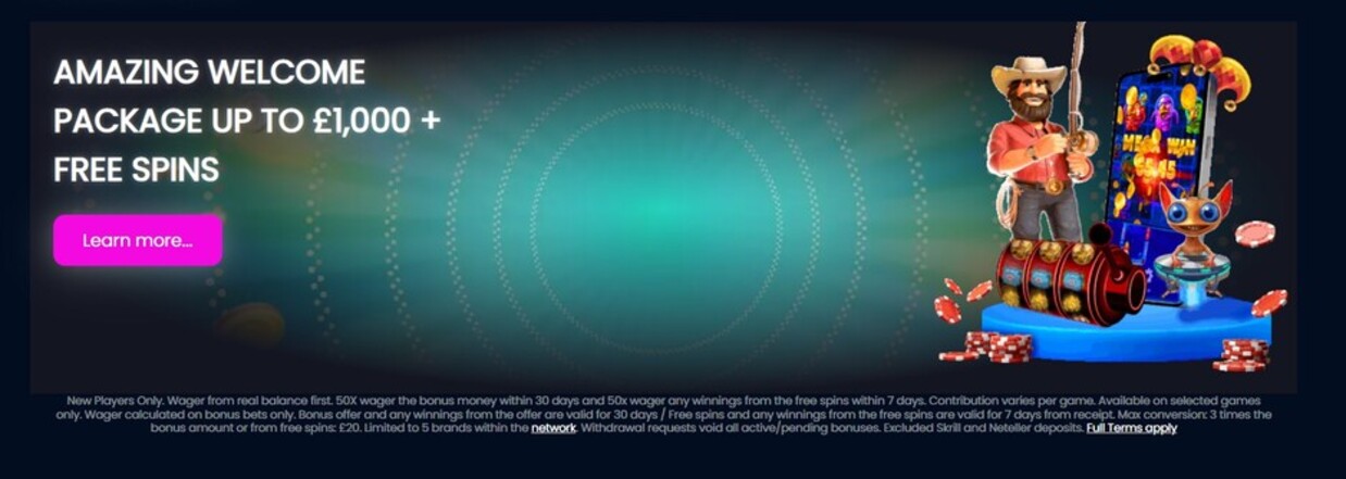 Welcome Bonus Vegas Mobile Casino Uk