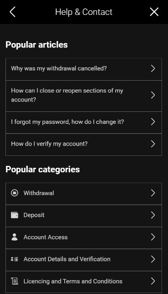 Bwin Sportsbook UK Help & Contact mobile