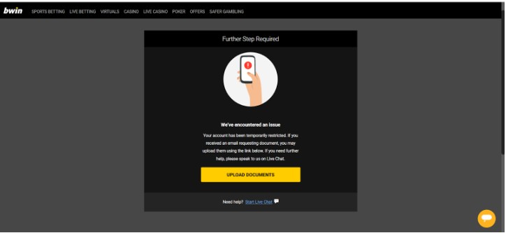 Bwin UK Registration Step5