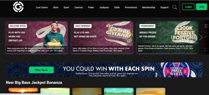 Grosvenor UK Registration Step1