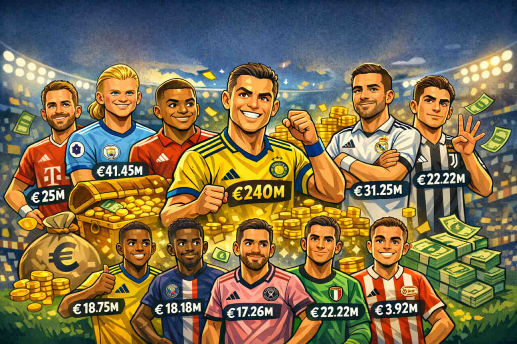 Highest-Paid Footballers 2026