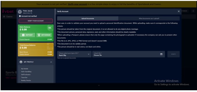 Vbet Uk Registration Step4