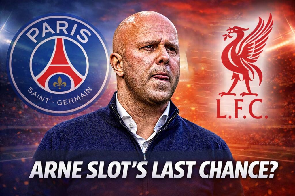 Arne Slot Liverpool pressure ahead of PSG vs Liverpool clash