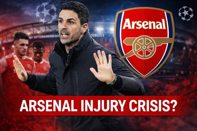 Arsenal injury crisis Mikel Arteta