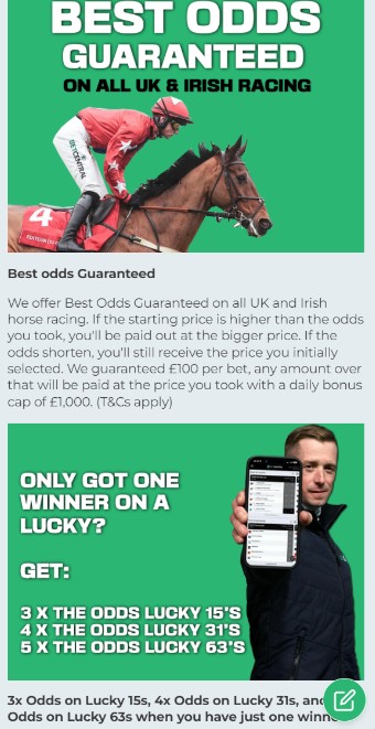 Betcentral Sportsbook UK Promotions