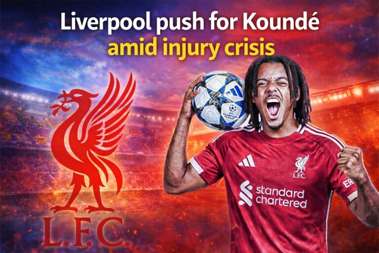 Liverpool Kounde transfer from Barcelona