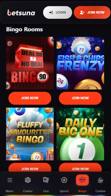 Betsuna UK Bingo Casino