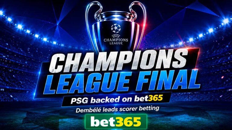Bet365 favourite Champions