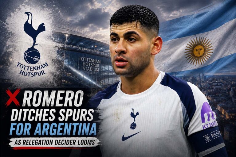 Cristian Romero Tottenham controversy