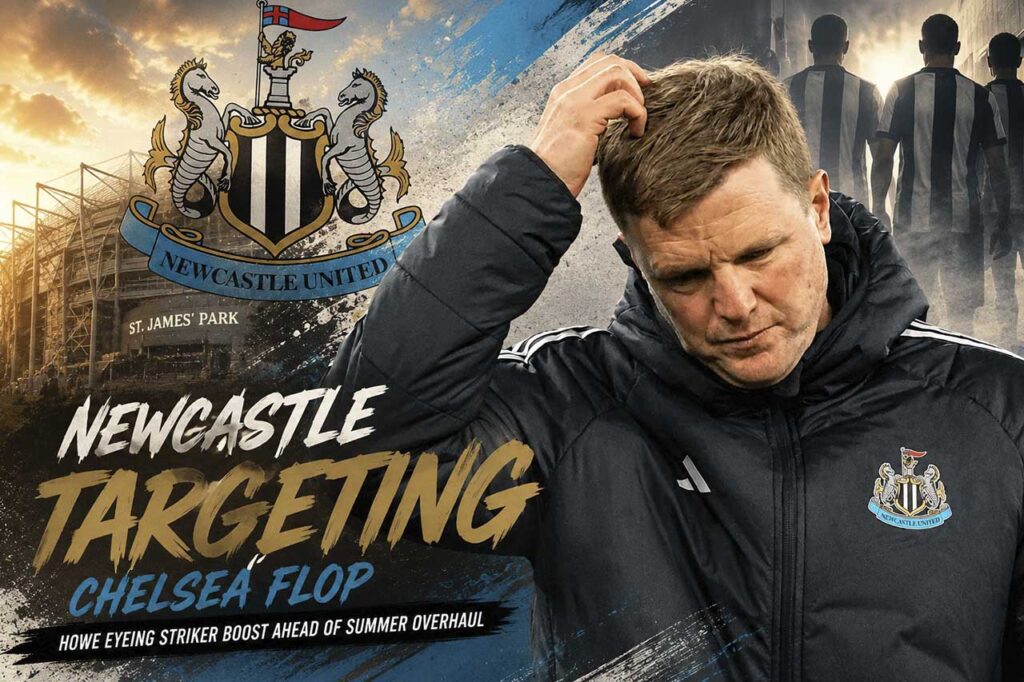 Eddie Howe as Newcastle target Liam Delap
