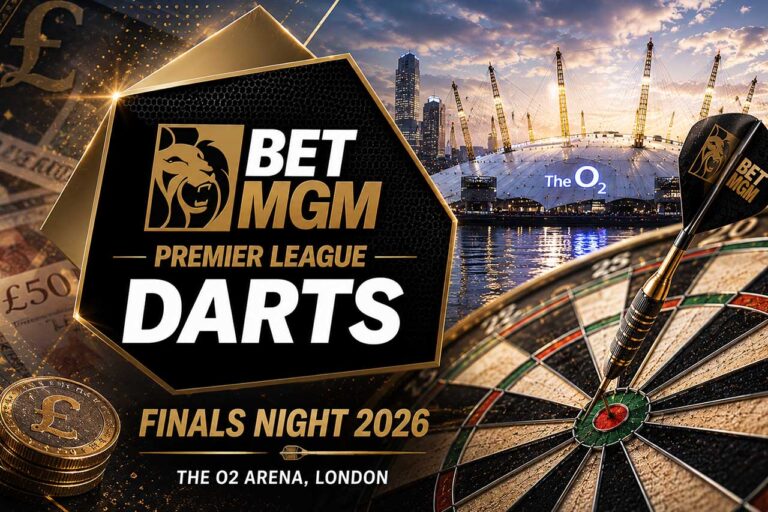 Premier League Darts prize money 2026 trophy and dartboard