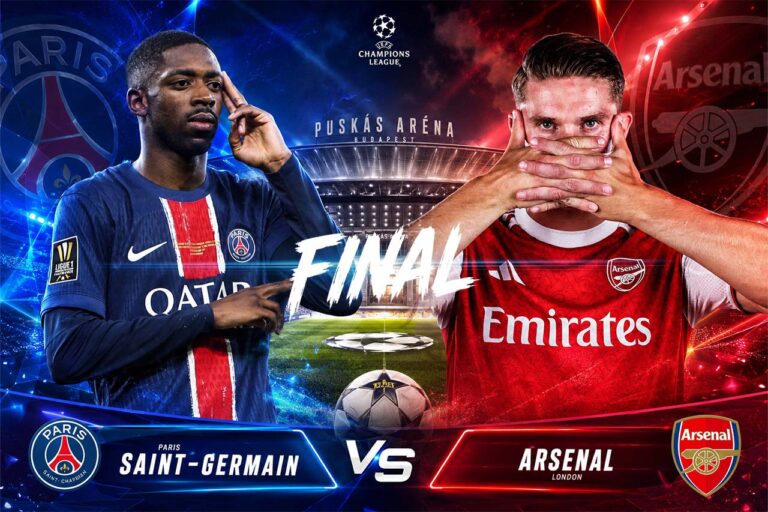PSG vs Arsenal Champions League final May 30 2026