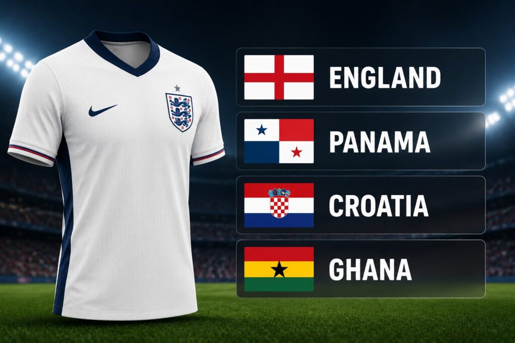 How England can top their 2026 World Cup Group