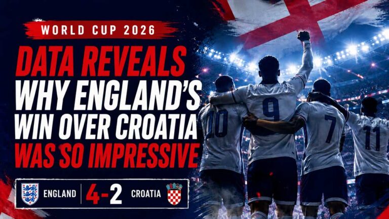 Data reveals england win