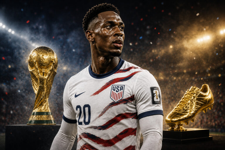 USMNT striker Folarin Balogun is a 2026 World Cup Golden Boot dark horse