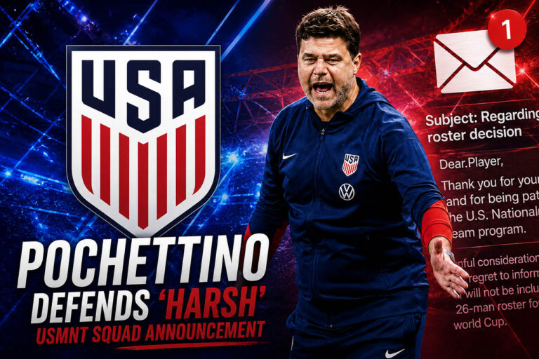 Mauricio Pochettino defends USMNT World Cup roster controversy
