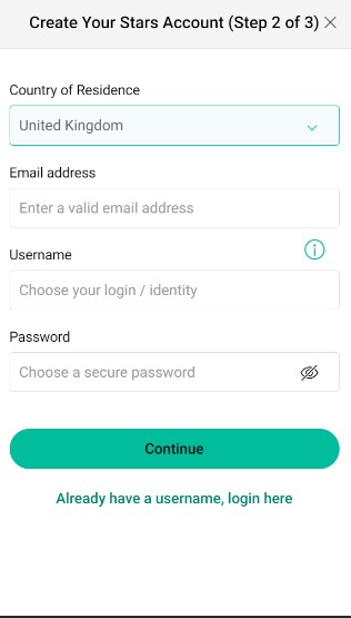 Pokerstars Sports Registration UK mobile version