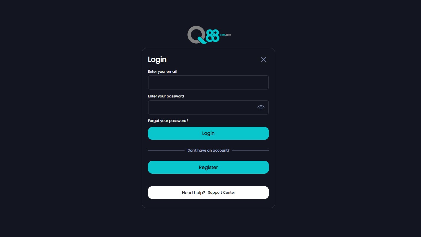 q88bets Sportsbook Registration