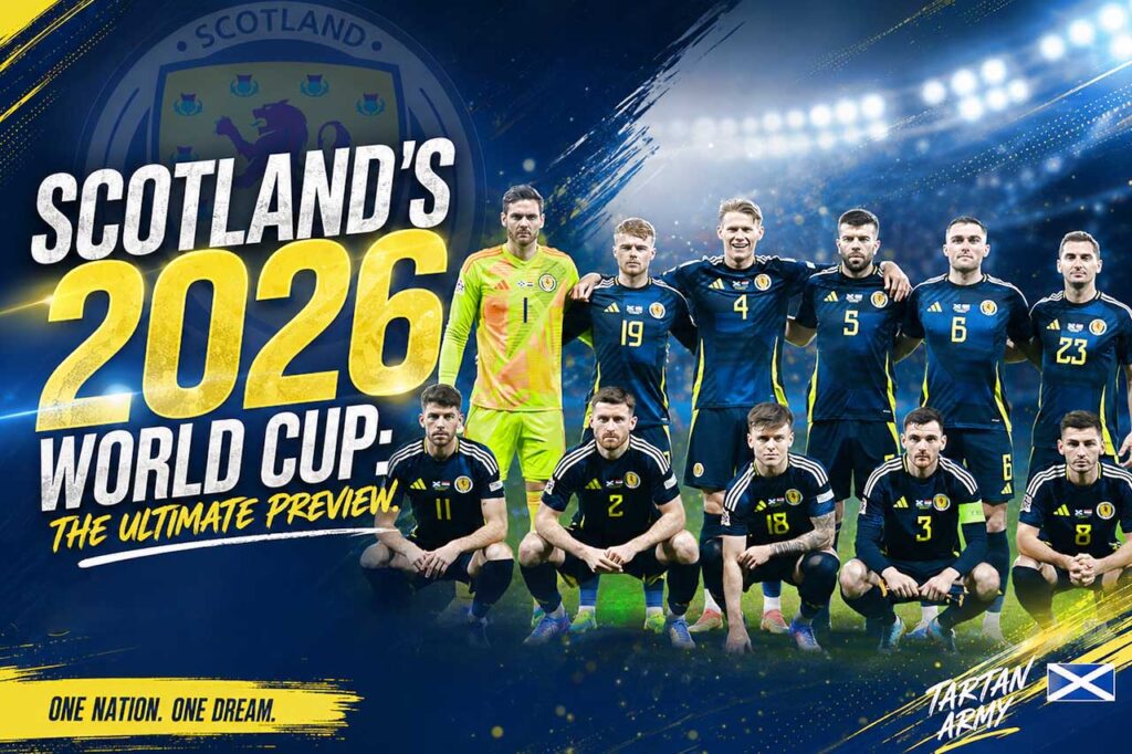 Scotland World Cup 2026 squad profile featuring Andrew Robertson and Scott McTominay
