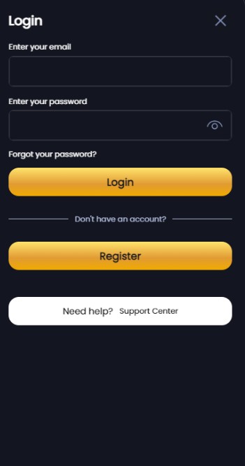 Watchmyspin Registration UK mobile version