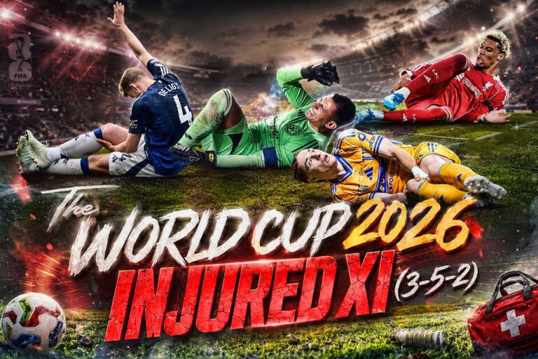 World Cup 2026 injuries leave stars out of tournament