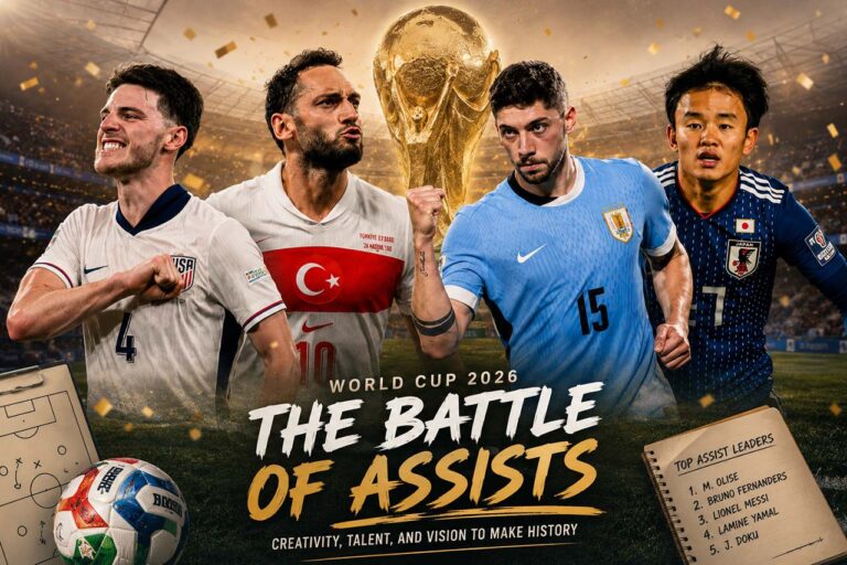 World Cup 2026 most assists odds featuring Messi, Yamal and Olise