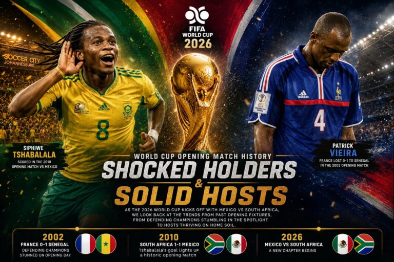 A review of World Cup opening fixtures