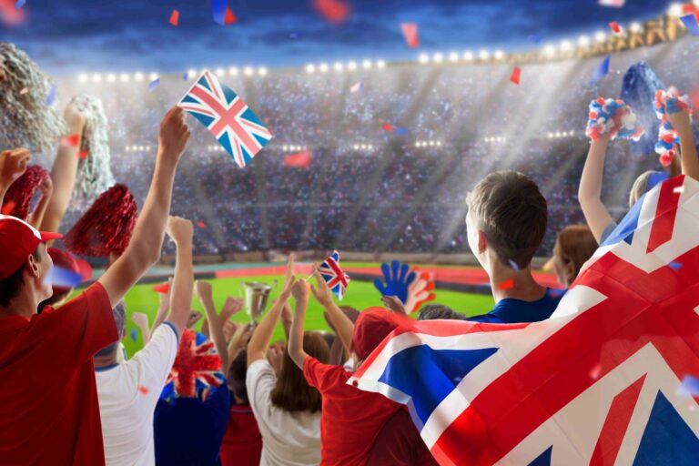 British fans at the Commonwealth Games 2026