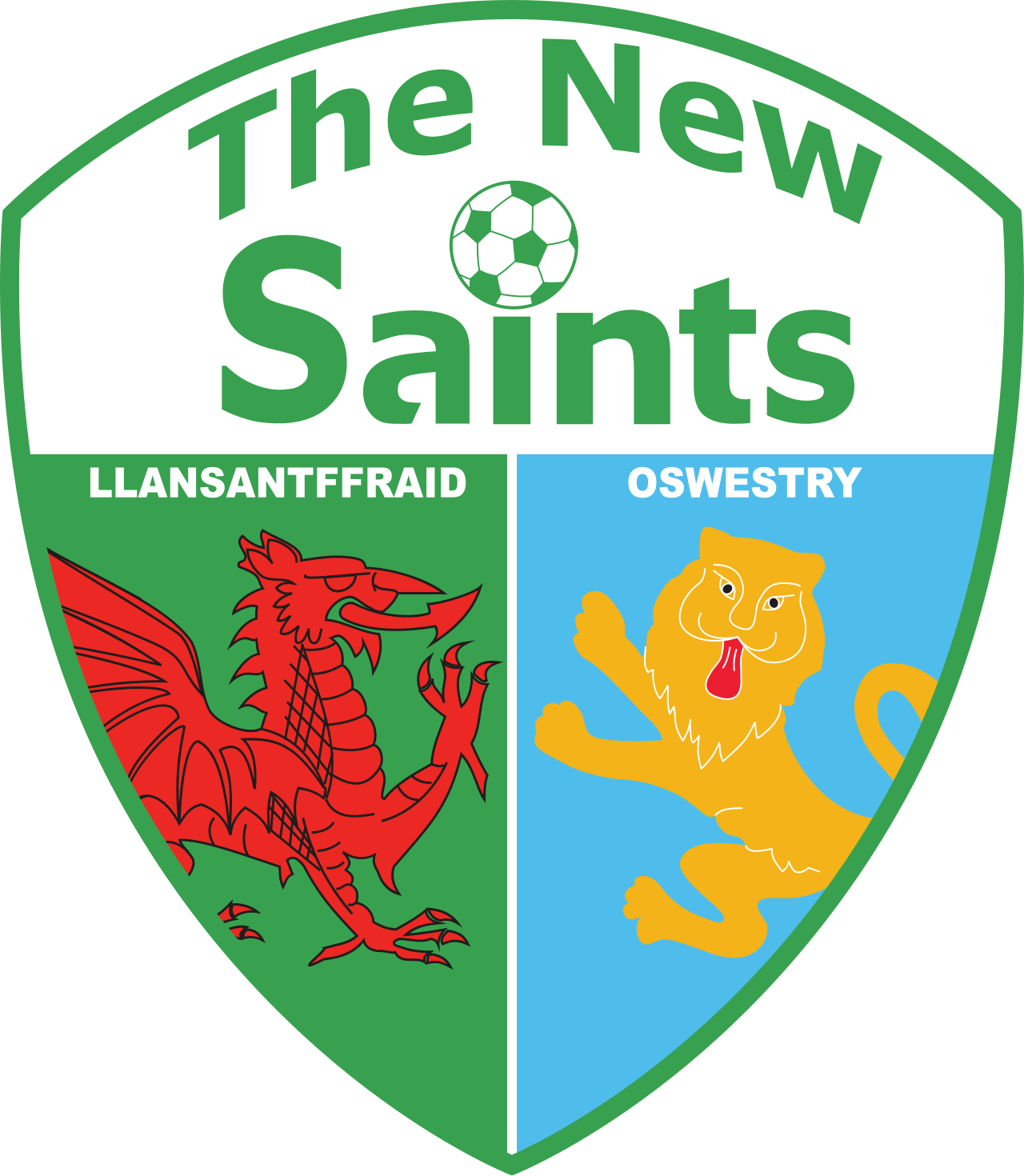 The New Saints FC logo
