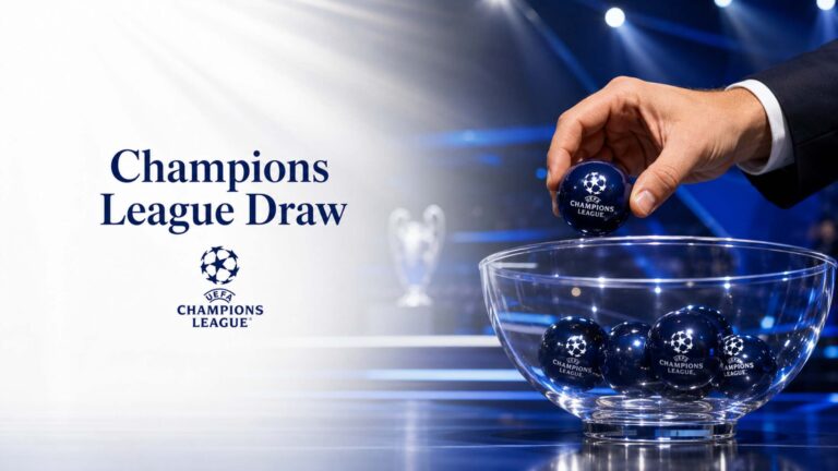 UEFA Champions League draw ball