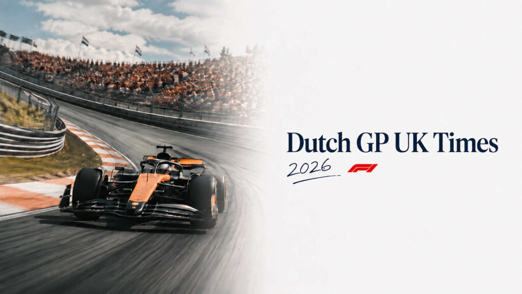 Dutch Grand Prix F1 Car
