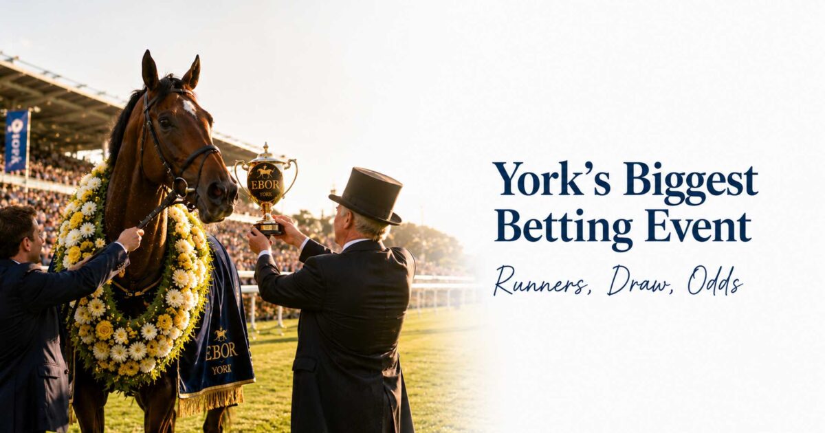 🏇 Sky Bet Ebor 2026: Runners, Draw & Odds