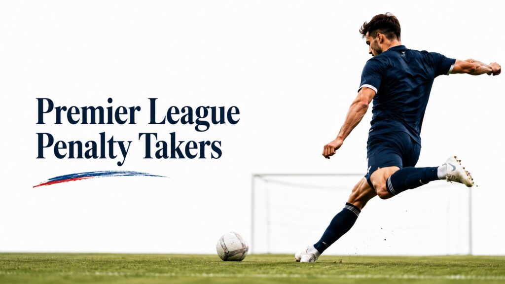 penalty taken football player