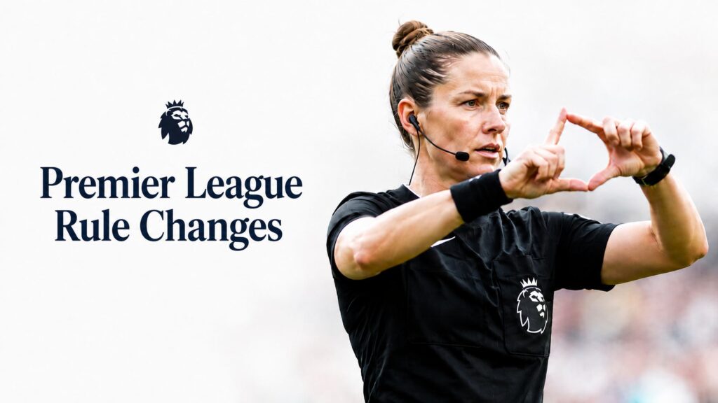Premier League referee making the VAR