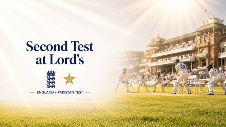 England and Pakistan players competing