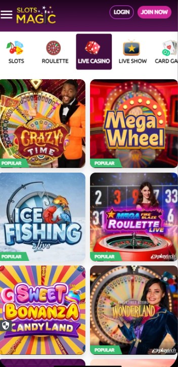 Slotsmagic Casino UK Live
