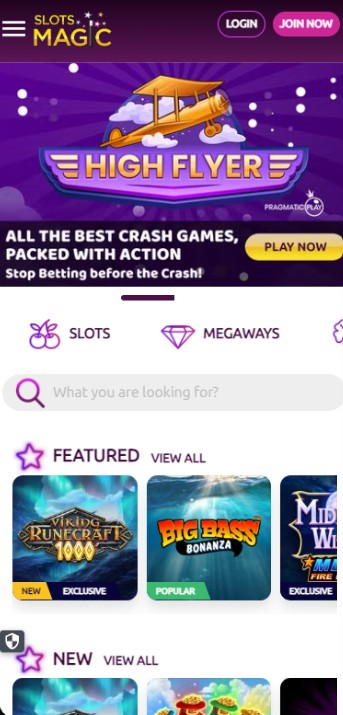Slotsmagic Homepage Casino UK