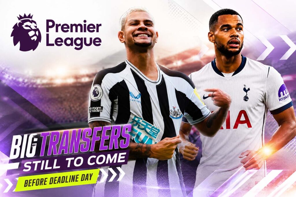 Premier League transfers 2026 with Bruno Guimarães and Cody Gakpo linked to summer moves