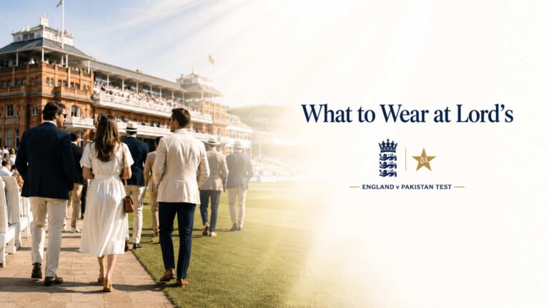 Spectators walking through Lord’s Cricket Ground